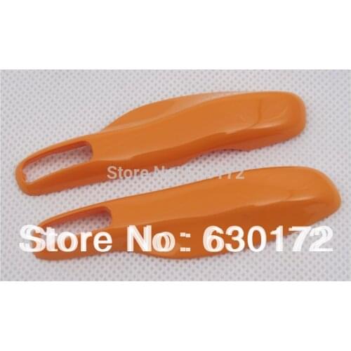 Gloss Orange Hard Plastic Remote Key Protection Case For Porsche Cayman Cayenne Carrera 911 / 997 Panamera 970 Boxster 981