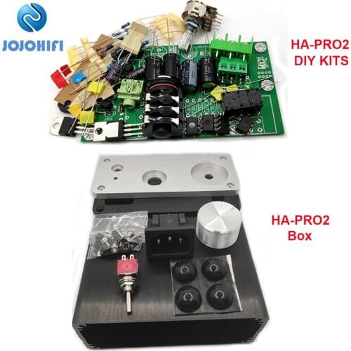 HA-PRO2 Headphone DIY KITS & All Aluminum Chassis Empty Box Housing Amplifier Supporting amp