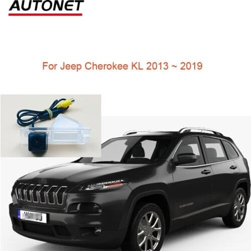 Autonet 1280*720P Rear view camera For Jeep Cherokee KL 2013 2014 2015 2016 2017 2018 2019 license plate camera/dynamic camera