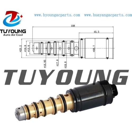 Denso 6SEU12V 6SEU16C Car Air Conditioning Control Valve For Toyota Camry Corolla 2006-2009