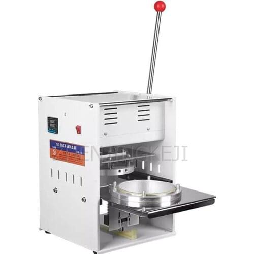 Commercial Aluminum Foil Lunch Box Seal Mouth Machine 220V Restaurant Takeaway Manual Bale Machine Food Processing Tools 1600W