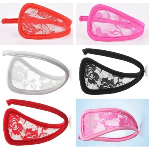 New Sexy Womens Flower Lace Crocet C String Thongs Transparent Erotic Panties Invisible Floral Lingerie Underwear woman panties
