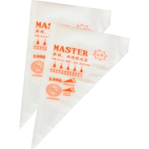 100pcs Disposable Pastry Bags S/M/L Size Piping Bag Confectionery Bags For Cream Fondant Cake Decorating Tools Bakeware