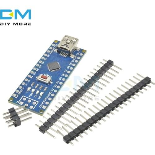 10PCS CH340 G CH340G ATmega328 ATmega328P Controller Board Mini USB Compatible For Arduino USB Driver Nano V3.0 Replace FT232RL