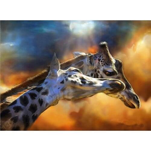 Full Square/Round 5D DIY Diamond Painting Animal giraffe Rhinestones Mosaic Diamond Embroidery Sale wall home decoration FG1749