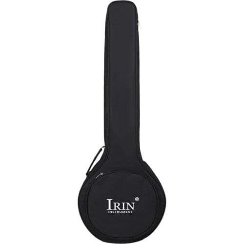 IRIN 5 String Banjo Bag Portable Dual-Use Waterproof Oxford Cloth Bag with Carry Handle & Shoulder Strap