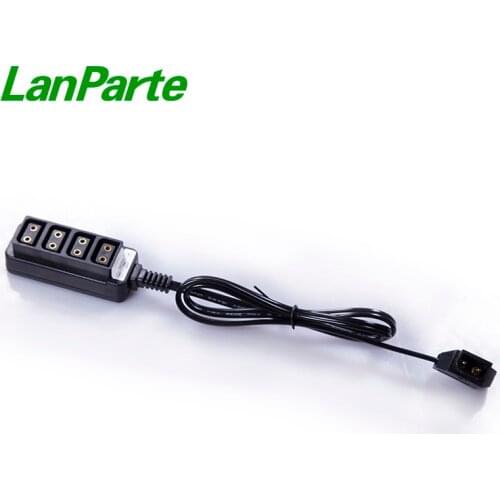 D-tap to 4 D-tap Splitter Hub Adapter For V-mount and Anton mount battery system