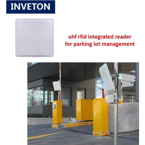 12m rfid access control parking card tags reader for vehicles solution UHF RFID card reader Integrative for door system