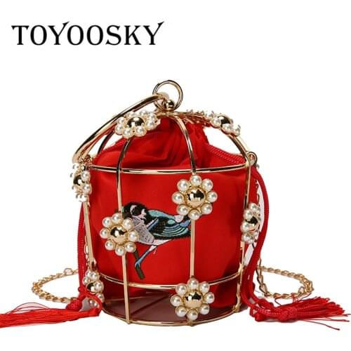 TOYOOSKY Women's Metallized Bags