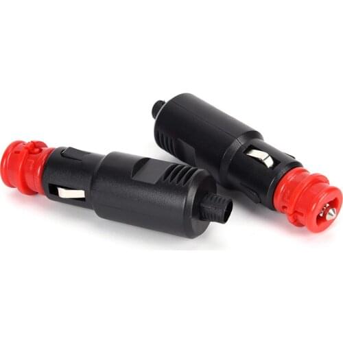 Universa 12V-24V Car Cigarette Lighter Plug Socket Power Plug Connection Male Adaptor Hot for 6v, 12v, & 24v application