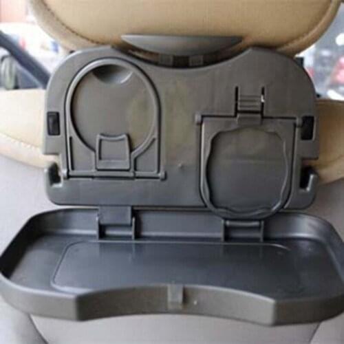 1Pc Folding Universal Car Bracket for Food Tray Drink Holder Auto Back Rear Seat Table Tray Phone Holder Car Storage Box