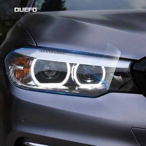 TPU sticker Headlight Protective Transparence Restoration Protection Film For BMW F30 F10 F25 X5 F15 X6 F16 G30 F25 F45 G11 G12