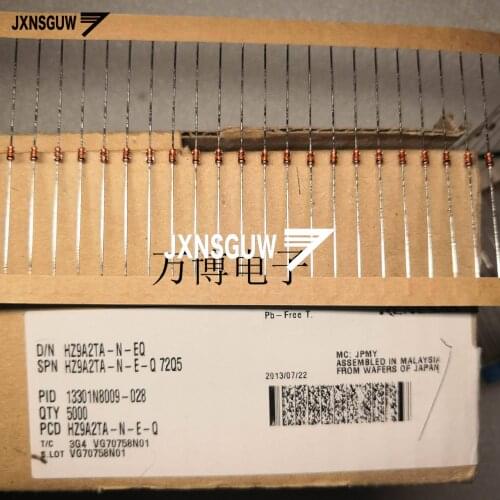 20PCS Original HITACHI Zener diode DO-35 HZ9A2 7.9V-8.3V 0.5W Diode HZ9-A2