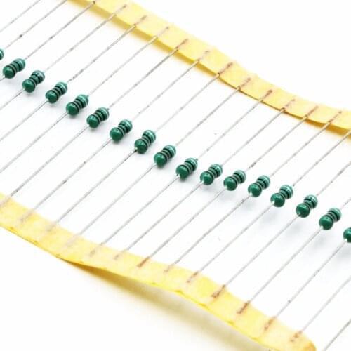 0307 1/4W 0410 1/2W 0510 1W Color Ring Inductors DIP Inductance 0.22uH~10mH 1 2.2 3.3 4.7 10 22 33 47 68 100 220 330 uH mH