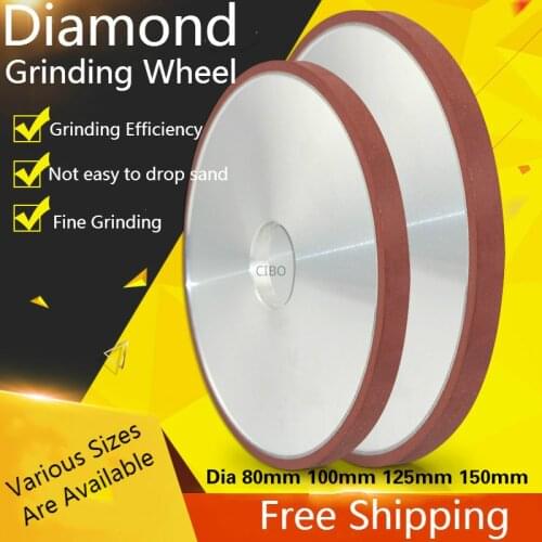 1pcs Dia 80mm 100mm 125mm 150mm Diamond Grinding Wheel Disc Carbide Cutter Metal Grinder Hole 10mm 20mm 32mm cutting hard alloys