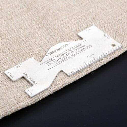1PC Metal Sewing Measuring Gauge Quilting Rulers for Sewing Accessories Crafts