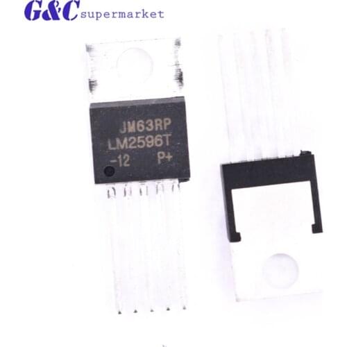 5pcs LM2596T-12 LM2596T 12 LM2596 TO-220-5 chips NEW diy electronics