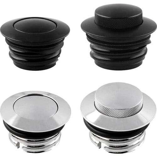 Motorcycle Accessories Screw-In Flush Mount Fuel Tank Gas Cap for Harley Sportster 1982-2006 Dyna FXD Softial CVO