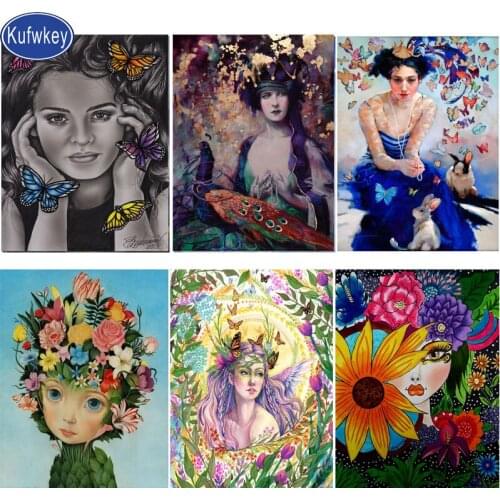 Butterfly beauty diamond embroidery Photo custom,full square round diamond painting diy mosaic handmade abstract art christmas