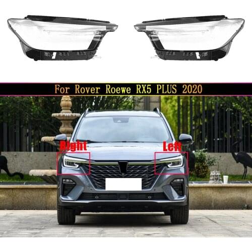 Car Headlight Headlamp Light Glass Lens Case Auto Shell Cover For Rover Roewe RX5 PLUS 2020 ( Only Fit LED Type )