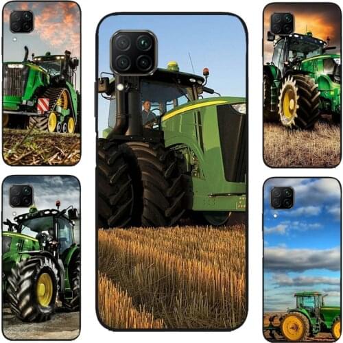 Farm Vehicle Tractor Case For Huawei P Smart 2019 Y7 Nova 5T P20 P40 P30 Lite Mate 20 For Honor 8X 9X 8A 10i