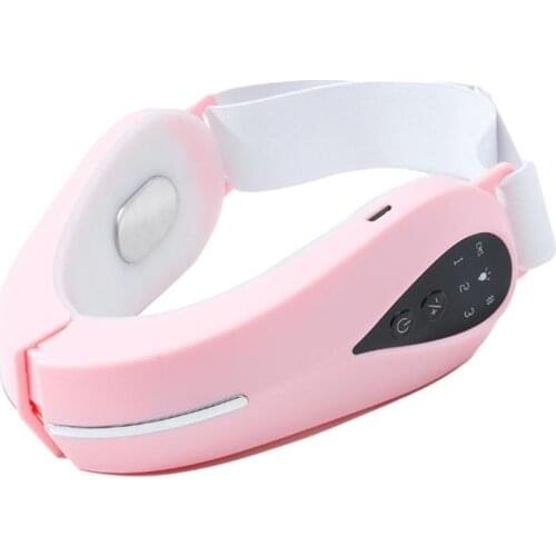 Electric Face Lifting Machine V-Face Shaping Massager Vibration Slimming Double Chin Reducer V-Line Cheek Lift Up Face Slimming