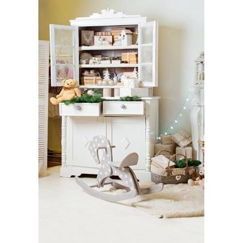 Fotografia toys shelf photography background digital printing polyester child backdrops photography of photo studio props S-3158