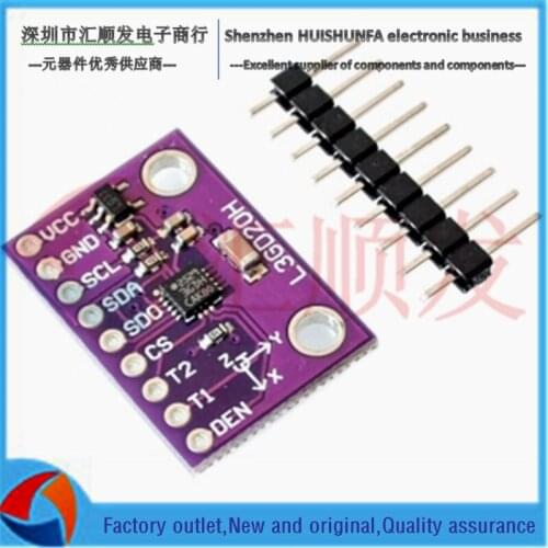 L3GD20H triaxial high precision gyroscope sensor module board