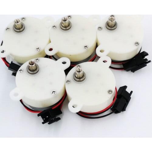20PCS/LOT 300 miniature geared motor 3-6V gear motor 10-20 rpm Mute High torque Geared motor