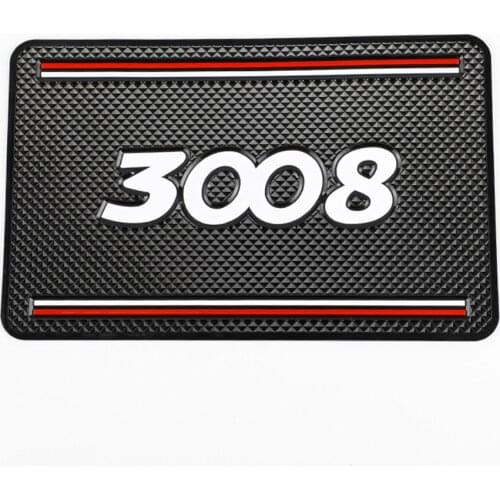 Car Anti-Slip Mat Dashboard Sticky Pad Non-slip Mat Holder For Peugeot 3008 2008 4008 5008 301 308 Car Styling