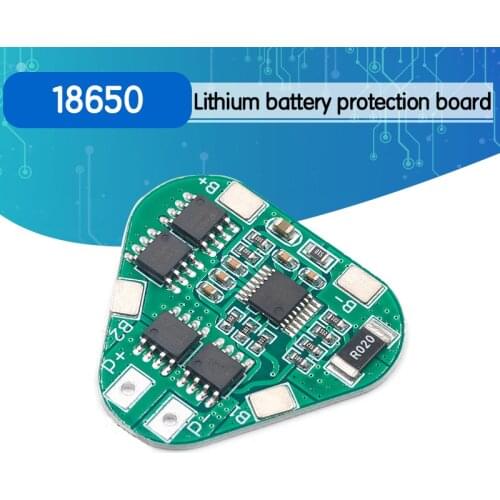 3S 12V 18650 Lithium Battery Protection Board 11.1V 12.6V overcharge over-discharge protect 8A 3 Cell Pack Li-ion BMS PCM PCB