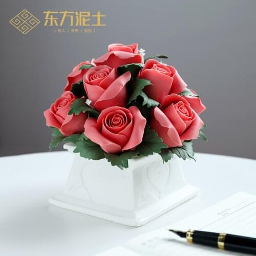 Furnishing articles ceramic eternal life to spend valentines day present for his girlfriend to send the wife gift box