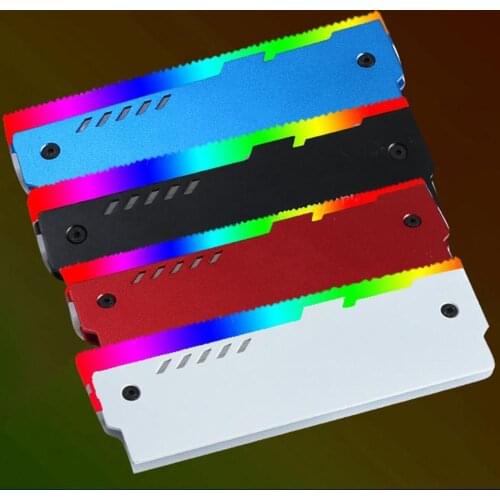 Heatsink Radiator 5V 3Pin ARGB Desktop PC Memory Cooling Vest Heat Thermal Pad Cooler For Computer Ram DDR3 DDR4