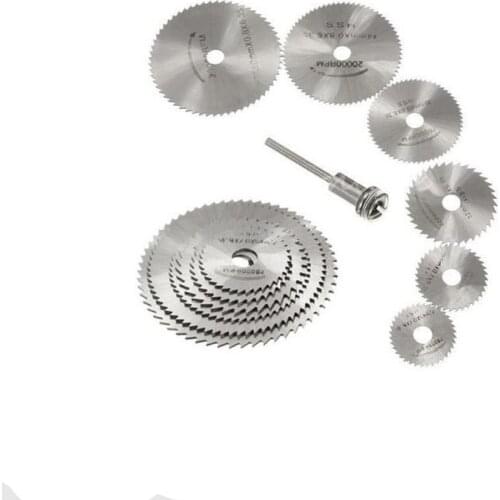 Cutting Disc HSS Rotary Tool Grinding Wheel Woodworking Metal Cutter Power Set Wood Cutting With Rods 22 25 32 35 44m Saw Blade