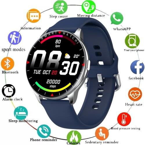 New Smart Watch Men Full Touch Screen Sport Fitness Watch Women IP68 Waterproof Smartwatch Bluetooth For Apple xiaomi Smartphone
