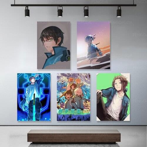 Modern Art HD Prints Anime Character Boy Canvas Painting Modular for Living Room Decoration Home Wall Framework Posters Pictures