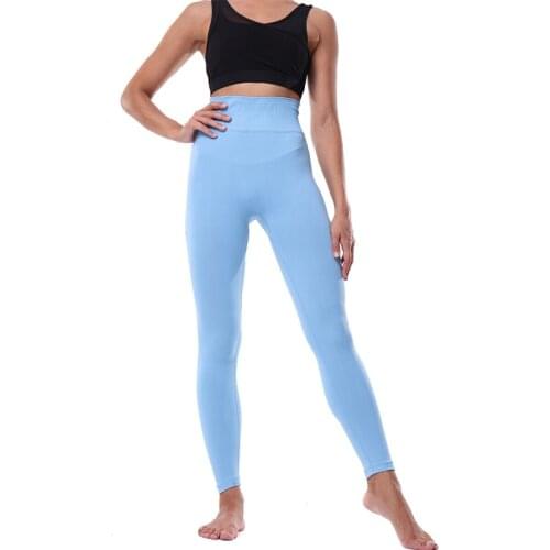 Women Gym Yoga Seamless Pants Sports Clothes Stretchy High Waist Athletic Exercise Fitness Leggings Activewear Pants