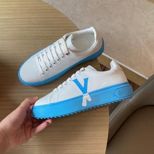 2021 Spring New Leather Platform Casual Shoes Flat Womens Shoes Fashion British Style White Sports Shoes Ladies Loafers