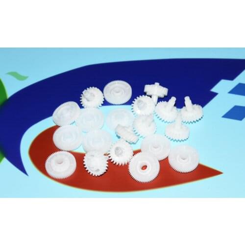 10SETS RU6-0018 RU6-0018-000CN Fuser Drive Gear 23T 56T for HP P1566 1606 1536 1530DNF 1522NF 1505 1505N 1120MFP