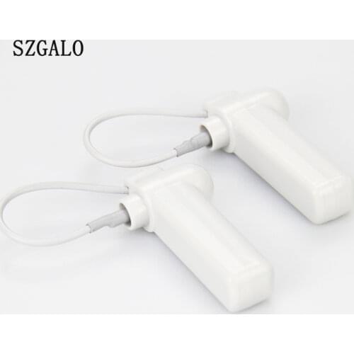 100pcs Alarm Security Magnetic 58khz AM EAS MINI Pencil Hard Tags with Lanyard Locker For Security EAS-Gate System