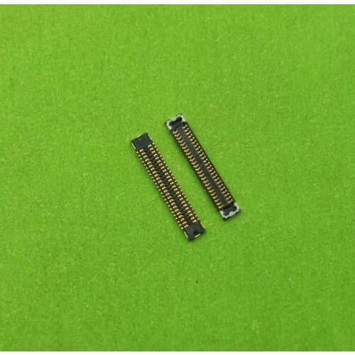 2Pcs LCD Display FPC Connector On Board For Motorola Moto G8Power XT2041 G8 Power Lite XT2055 Screen Plug On Motherboard 50pin