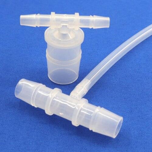 5pcs/lot 8 10mm To 4-20mm PP Reducing Tee Connectors Micro Irrigation Pagoda Hose Joints Aquarium Tank Air Pump Aerator Fittings