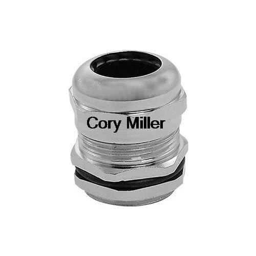 Stainless Steel Male Thread Cable Gland Adapter PG21