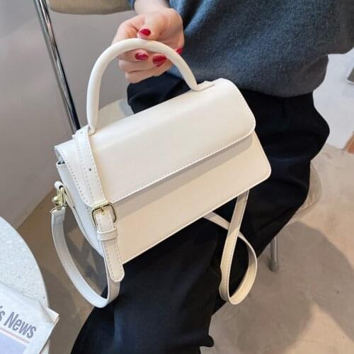 Quality PU Leather Womens Bags 2021 New Branded Handbags Luxury Female Shoulder Bags All-Match Messenger Bag