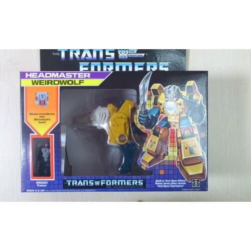 Deformation nostalgic classic chief warrior man wolf KO version PVC boy toy model