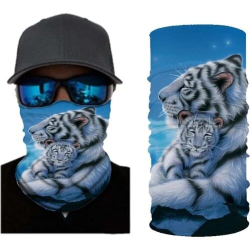 New Skull Magic Headband, Personalized Mask, Quick-drying, Sweat-absorbing Outdoor Riding Protection Neck Warmer