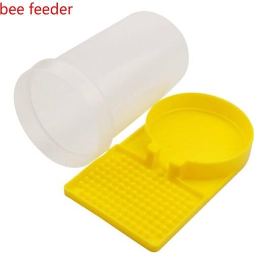 New British bee watering device, honeycomb feeder, bee drinking nest entrance, beekeeper cup tool, drinking bee nest, beekeeping