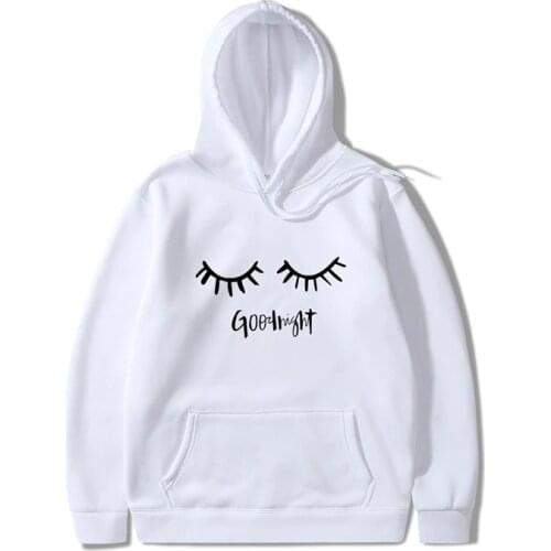 Solid Cartoon Print Casual Pullover Hoodies Sweatshirt Women 2020 Winter Long Sleeve Street Style Loose Female Baisc Pullover