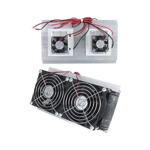 Semiconductor-made Dual-core Semiconductor Refrigeration Chip Module Electronic Production Kit Cooling Equipment