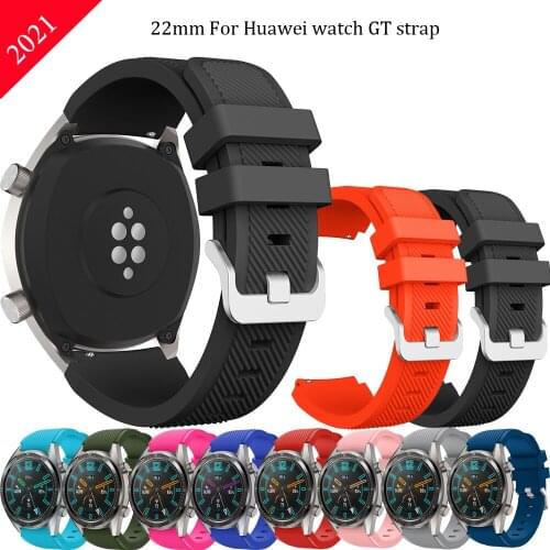 Sport Band For Huawei Watch GT Strap Smart Watch Replacement Watchband Wristband For Huawei Watch GT Bracelet 46MM Accessories